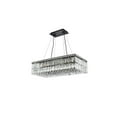 thumbnail image 3 of Maxime 28 inch black chandelier, 3 of 8
