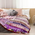thumbnail image 3 of LHSHID Grandma Gifts BlanketGrandma Birthday GiftsGreat Best Grandma GiftsGifts for Grandma from Grandchildren Granddaughter GrandsonNew Grandma GiftsGrandmother Throw Blanket 30"x40", 3 of 6