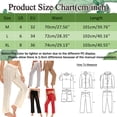 thumbnail image 4 of Pantalones colombianos Gibobby Mujer Color Soild con flecos Beige XL, 4 of 5