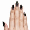 thumbnail image 4 of Olive & June Instant Mani Medium Oval Press-on Nails, Matte Black Cats, 42 Pieces, 4 of 8