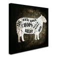 thumbnail image 2 of Trademark Fine Art 'Butcher Shop IV' Canvas Art by LightBoxJournal, 2 of 3