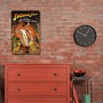 thumbnail image 4 of Placa de Metal Vintage de hierro, pintura Rectangular de Indiana Jones, decoración de pared, 30x40cm, 4 of 9
