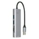 thumbnail image 5 of Hub USB de 5Gbps, 3 puertos USB 3,0, lector de tarjetas de memoria y almacenamiento, divisor USB de aleación de aluminio de rápida disipación de calor para PC, 5 of 12