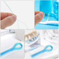 thumbnail image 2 of 100 Pcs Retainers Dental Floss Threaders Bridges Floss Threader Bridge Dental Floss Braces Nylon Floss Brace Threaders Flossing, 2 of 3
