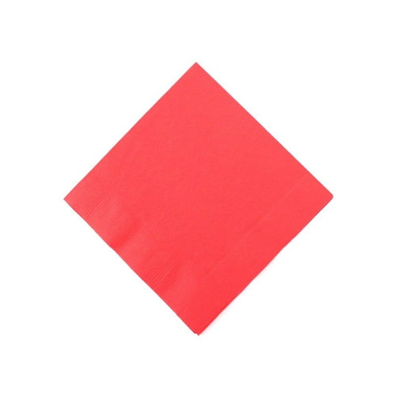 Apple Red Beverage Napkins