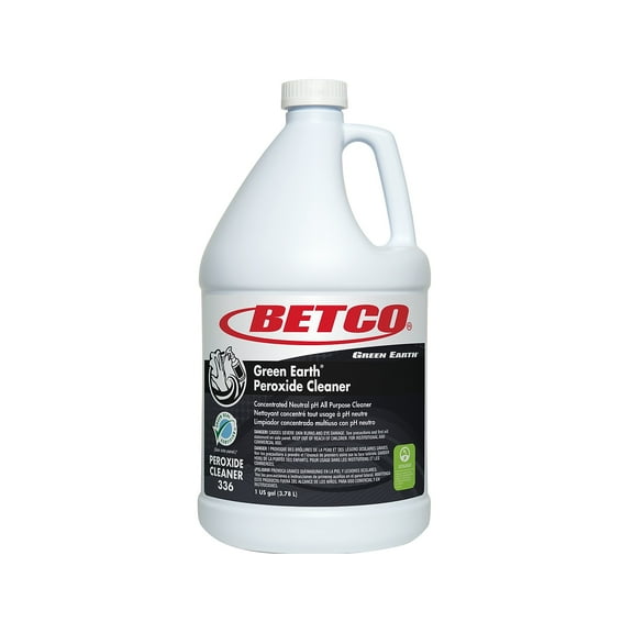 Betco Green Earth Peroxide Cleaner Fresh Mint Scent 128 Oz. 4/Carton 3360400