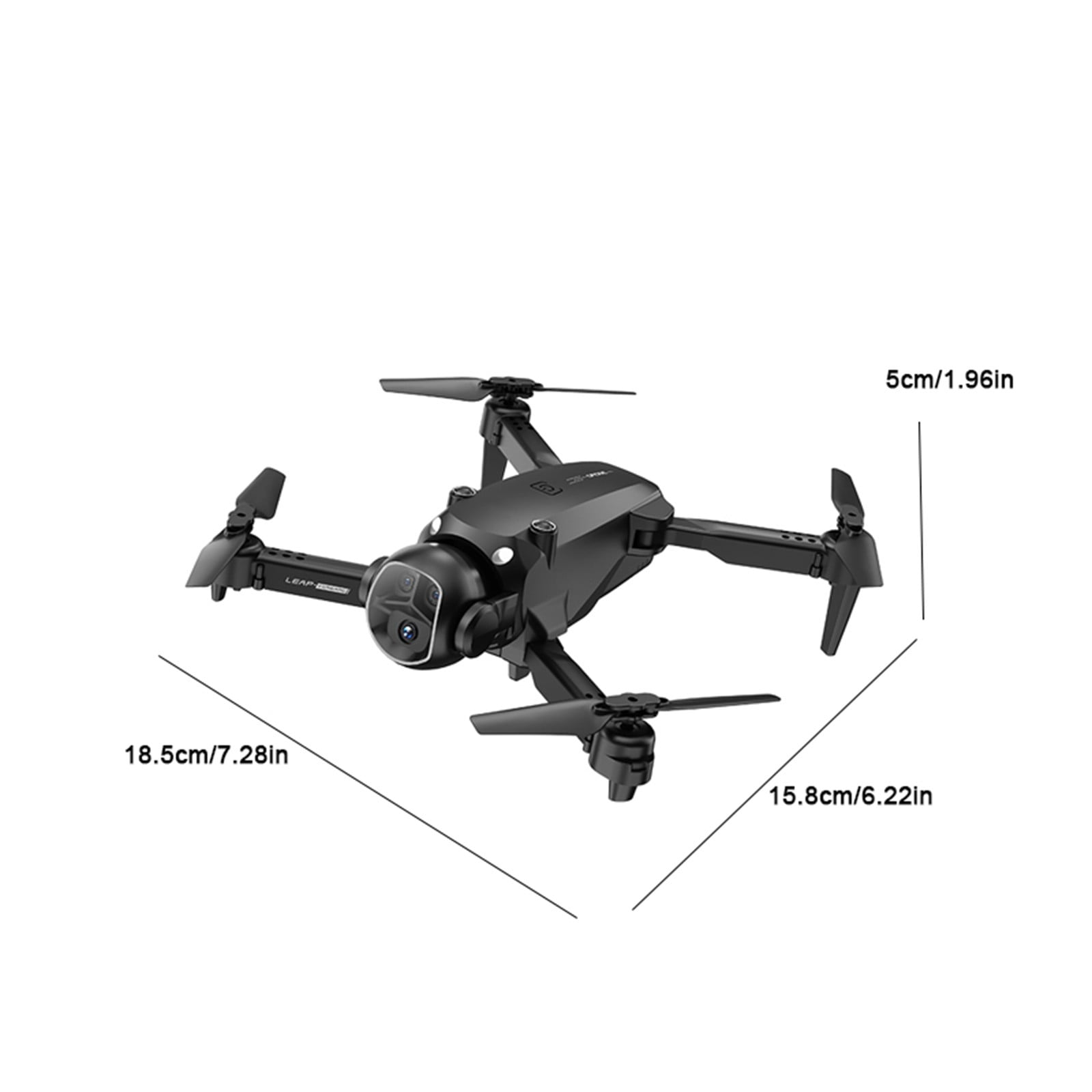 Drone with 1082P FPV Camera, Quadcopter with Folding Body, One Click Takeoff And Landing, Suitable for Adults And Teens