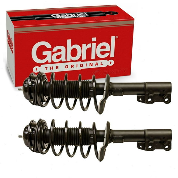 2 pc Gabriel G57100 ReadyMount Suspension Strut & Coil Springs for Assembly Shock Shocks Struts Fits select: 2003-2007 SATURN ION