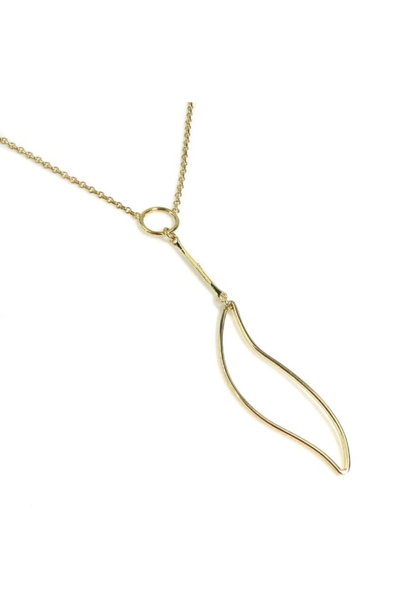 Pre-Owned Christian Dior Necklace Metal Gold Women's 56112a