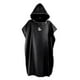 thumbnail image 4 of Poncho de surf, bata cambiante, ligero, con capucha, traje de neopreno para nadar, surfear y al aire libre Negro, 4 of 8