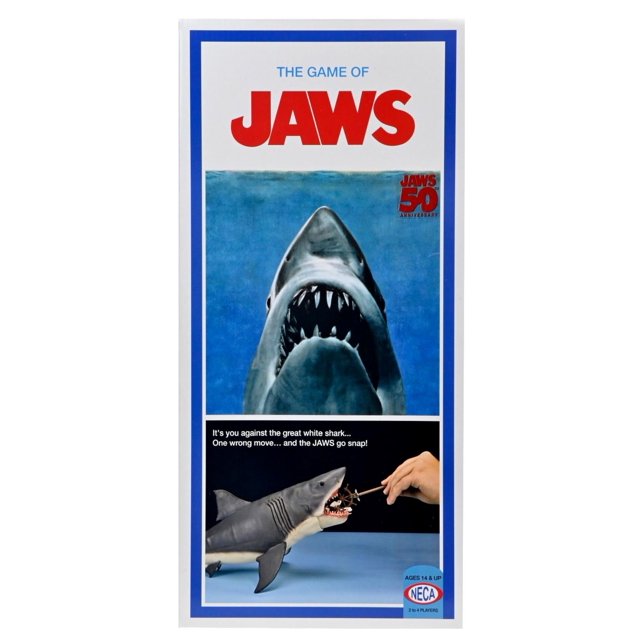 Jaws 50th-anniversary 15 Inch Action Figure Boardgame - The Game Of Jaws
