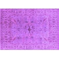 thumbnail image 1 of Ahgly Company Indoor Rectangle Oriental Purple Traditional Area Rugs, 6' x 9', 1 of 4