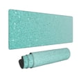 thumbnail image 2 of Pofeuu Teal Turquoise Glitter Print Desk Mat for Keyboard and Mouse，Computer Desk Matt for Desktop，Large Mouse Pad for Desk，Desk Pads on Top of Desks 12x31.5in, 2 of 8