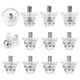 thumbnail image 1 of Sonducket 12 piezas de tacos para botas de fútbol, ​​equipo de repuesto deportivo de 13mm y 16mm, pieza de repuesto para zapatos, accesorio Accesorios de calzado, 1 of 6