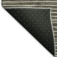 thumbnail image 3 of Addison Rugs Mayfield Washable Transitional Stripes Chocolate Rectangle Rug, 10' x 14', 3 of 6