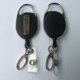 thumbnail image 3 of Soportes para insignias retráctiles JAMW Portacarretes con mosquetón y portatarjetas de identificación vertical transparente Negro 3 unidades, 3 of 5