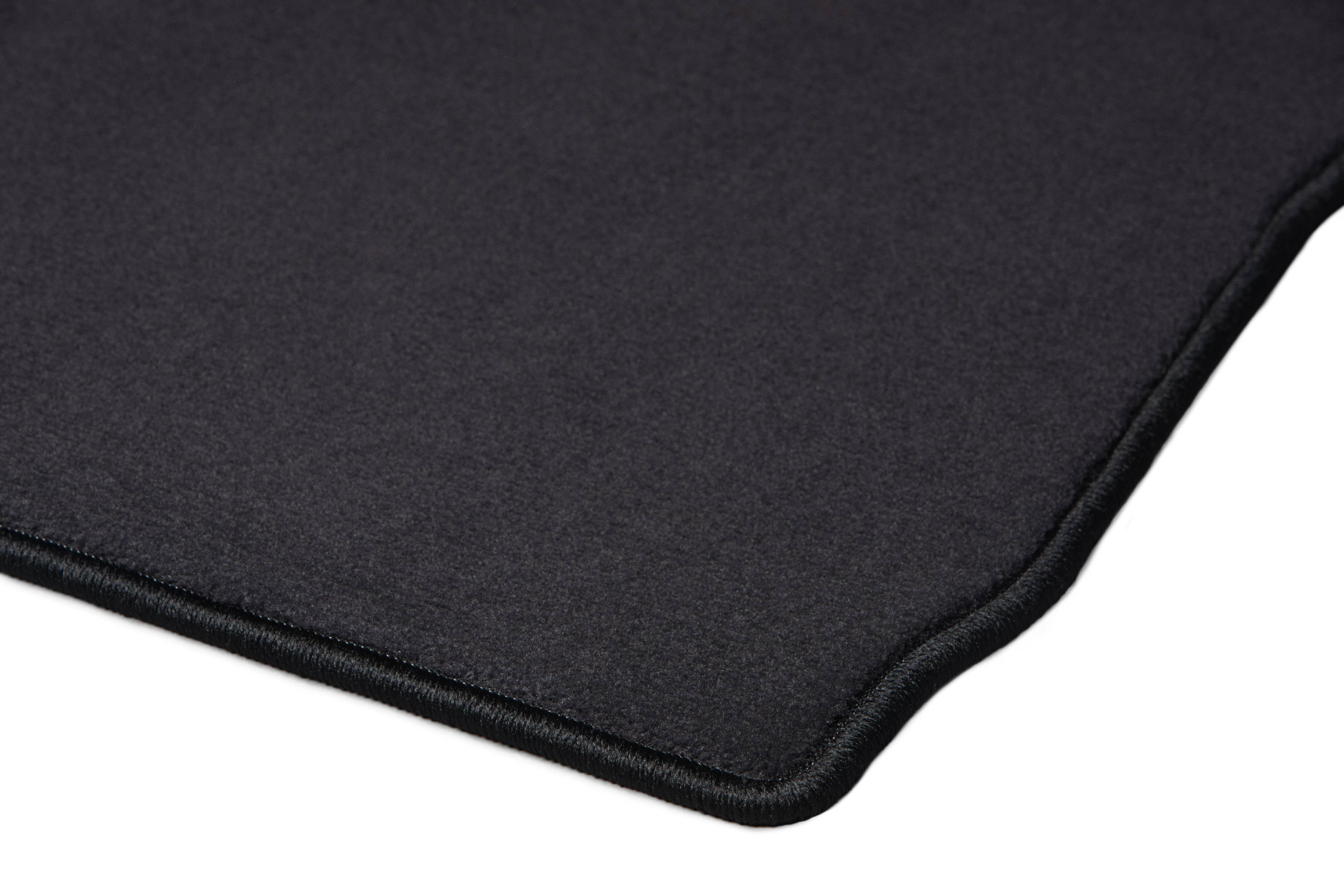 GGBAIlEY Black Classic Carpet Car Mats / Floor Mats, Custom Fit For Ford Explorer 2015-2019