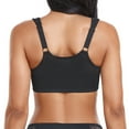 thumbnail image 5 of Women's Front Closure Posture Corrector Bra Back Support Wireless Bralette 32D, 5 of 9