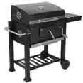 thumbnail image 1 of Asador de Hierro Deluxe con Ruedas y mesa lateral Aquila Master, 1 of 10