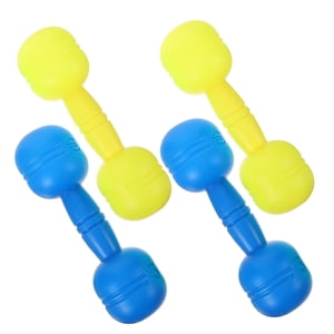 DECORNIJIA 2 Pairs of Dumbbell PVC Multi for Training Kids Exercise Equipment