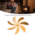 thumbnail image 3 of 7 Blade Stove Fan Aluminum Alloy Blade, Easy Installation, Universal Replacement For Fireplace Fan, 3 of 8