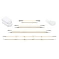 thumbnail image 2 of V-Line Lifting Facial Tape Set: 120 Square + 60 Teardrop Patches + 8 Strings, 1 Set - Tape Tape Lifting 60Pc Teardrop Shape+120Pc Rectangle Neck Tape Tapes and with 8 Strings Facel Makeup Organizers, 2 of 9