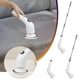 thumbnail image 1 of Fregadora giratoria eléctrica para baño y bañera | 6 cabezales de cepillo reemplazables - mango de extensión ajustable | Hidrolavadora de alto par de 360° | Diseño resistente al agua | Carga rápida, 1 of 9