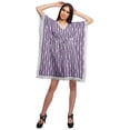 thumbnail image 2 of Moomaya Robe Courte de Caftan de Plage, Robe de Couverture Imprimée, Kaftan pour Femmes, Tenue de Plage, Couverture, 2 of 4