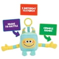 thumbnail image 3 of Monstruos de peluche sensoriales WowWee Super Simple Rizzo Blue 0+, 3 of 6