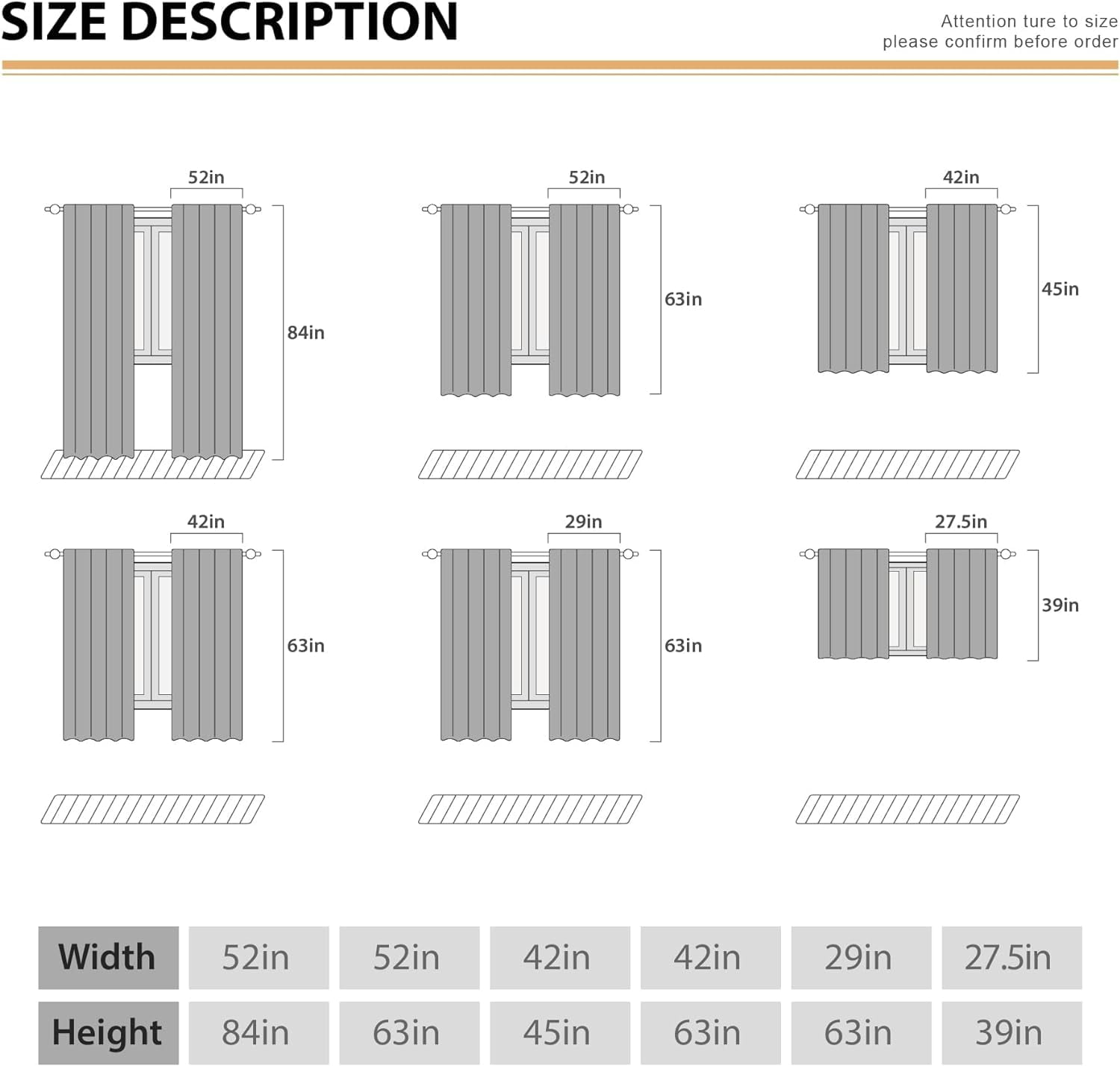 Ocean Beach Window Curtains Nautical Coastal Starfish Seashell Rod Pocket Underwater Curtain Drapes Blue Sea Curtains for Bedroom Living Room Treatment 2 Panels 42Wx63H Inch