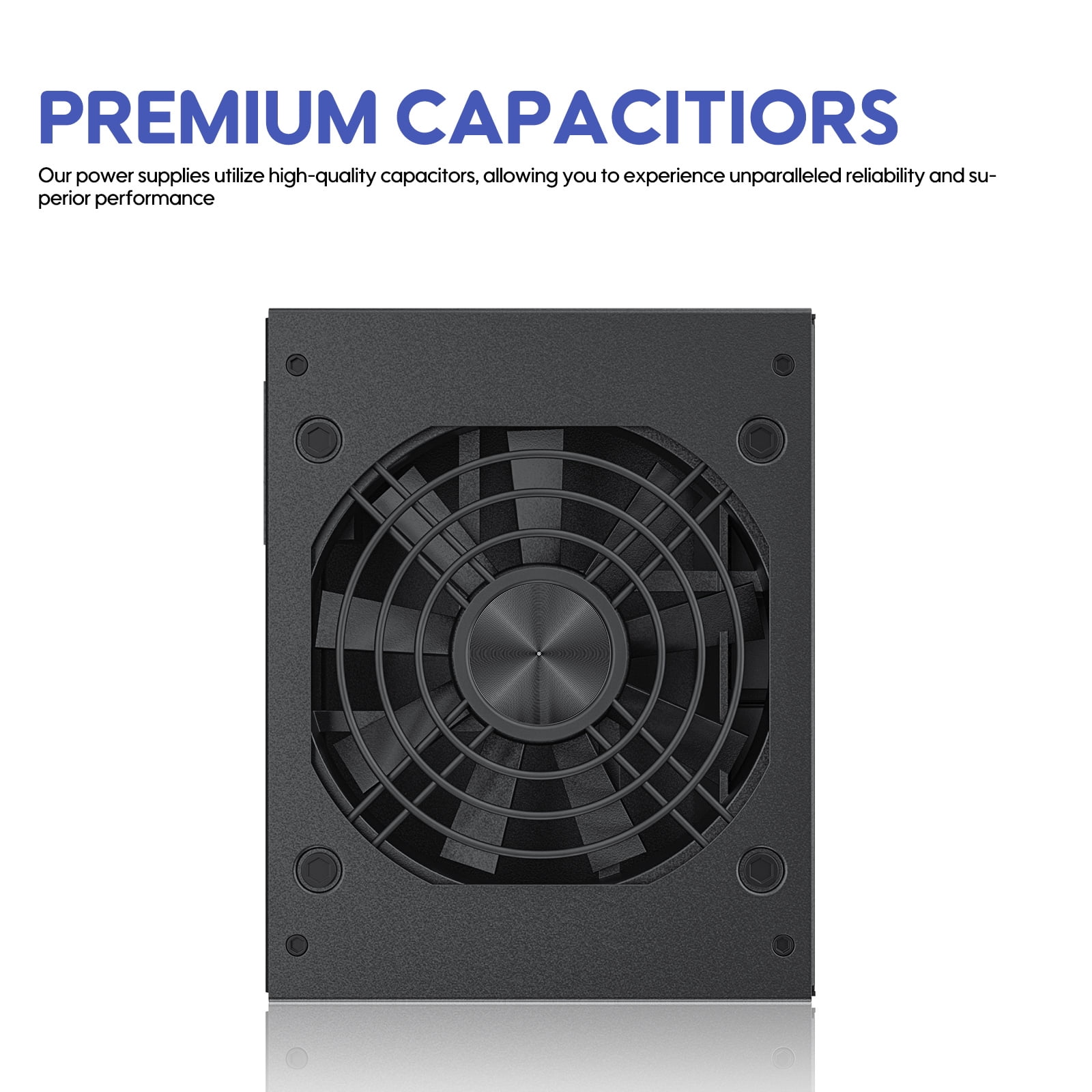 Vetroo 850W Black SFX Power Supply ATX 3.1 & PCIE 5.1 Ready, 80 Plus Gold Certificate Fully Modular
