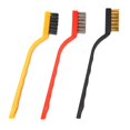 thumbnail image 4 of Almencla 3 Pieces Wire Brush Set Scratch Brushes for Deep Cleaning Paint Remover Dirt multicolor, 4 of 8