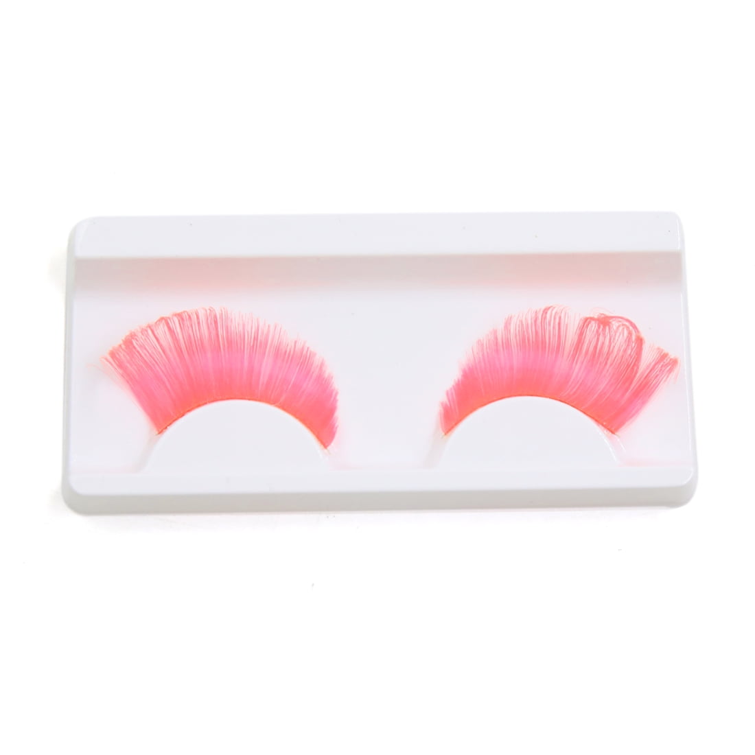 pink false eyelashes