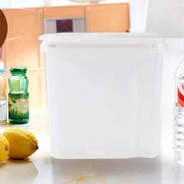 DcGZvy Spices Containers Organizers and Storage, Clear Containers for Organizing, Airtight Food Storage Home Organization