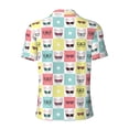 thumbnail image 4 of Rocae Cute French Bulldog for Men's Short Sleeve Polo Shirt, Quick Drying Performance Moisture Wicking Sports Men's Golf Shirt Small, 4 of 9