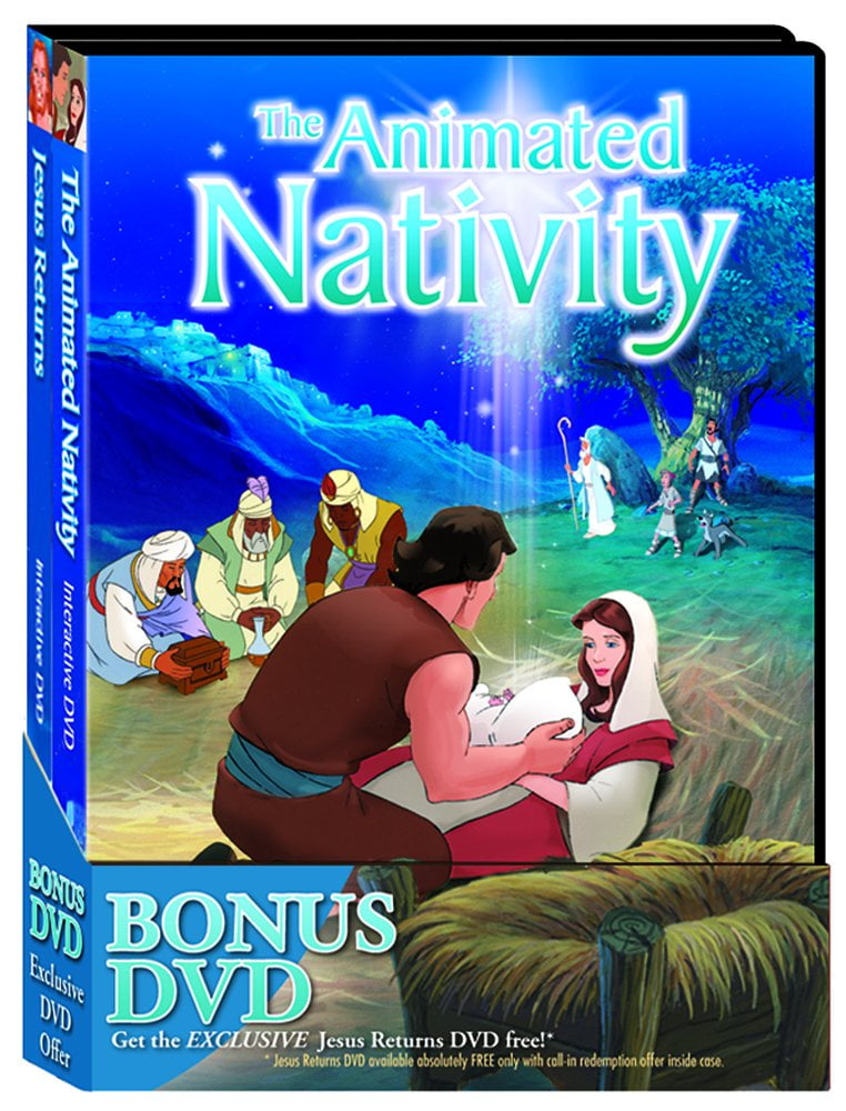 The Animated Nativity (DVD, 2007) NEW