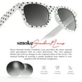 thumbnail image 3 of Polka Dot Retro Fashion Sunglasses for Women Trendy Vintage 50s UV Protection Sun Glasses, 3 of 6