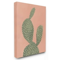 The Stupell Home Decor Collection Painted Coral Cacti Wall Art