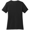 thumbnail image 2 of Big Size Canada Heart Graphic Design Ladies V-Neck - Jet Black XL, 2 of 2