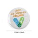 thumbnail image 5 of Broche De Plástico De 5 Uds., Suéter Unisex Conmemorativo Con Broche "Me Vacunaron" Para Evitar Que La Ropa Se Caiga Vogacara AP007029-02, 5 of 6