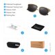 thumbnail image 5 of Cyxus Lentes de Sol Polarizadas Gafas para Mujeres 100% Bloquear UV Anteojos Anti Deslumbramiento Antireflejante 1913B03 Cyxus Style, 5 of 5