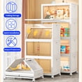 thumbnail image 2 of Camkey 4 Tier Stackable Storage Bins, Multi-Color, 4 Count, 2 of 7