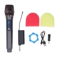 thumbnail image 2 of Micrófono UHF, micrófono inalámbrico con receptor Micrófono inalámbrico UHF Micrófono dinámico Solución innovadora Jadeshay A, 2 of 8
