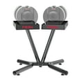 thumbnail image 3 of FitRx SmartRack and SmartBells Set, Dumbbell Weight Rack Stand with Two Quick-Select 5- 52.5lbs Adjustable Dumbbells, 3 of 21