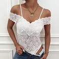 thumbnail image 1 of Body moldeador de encaje para mujer, mono con tirantes, ropa moldeadora para mujer, 1 of 8