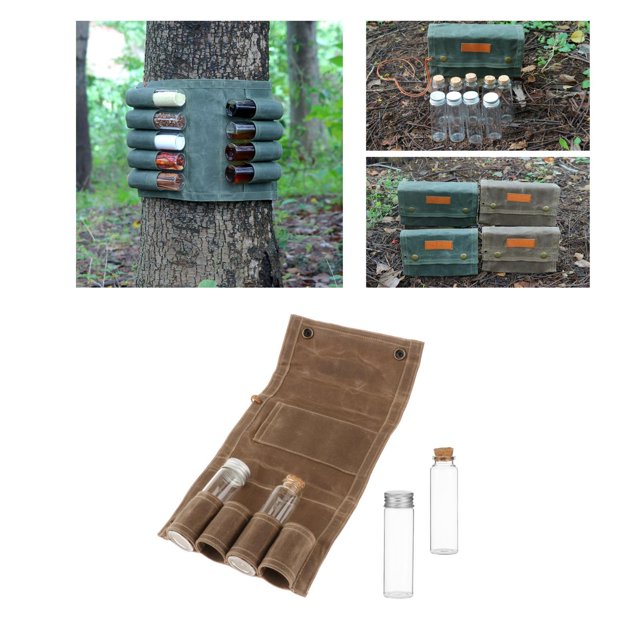 Bolsa de almacenamiento Baoblaze botellas de condimentos para alimentos al aire libre 4 piezas