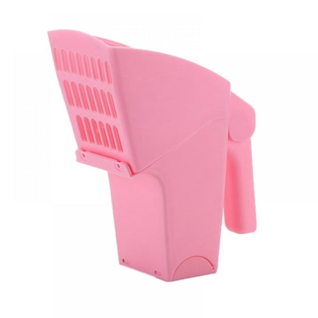 Cat Litter Scoop Integrated Holder with Poop Sifting - Cat Litter Sifter Scoop System