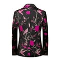 thumbnail image 4 of Cloudstyle Mens Embroidery Tux Dress Suit Jacket Formal Print Prom Blazer Dinner Sport Coat, 4 of 4
