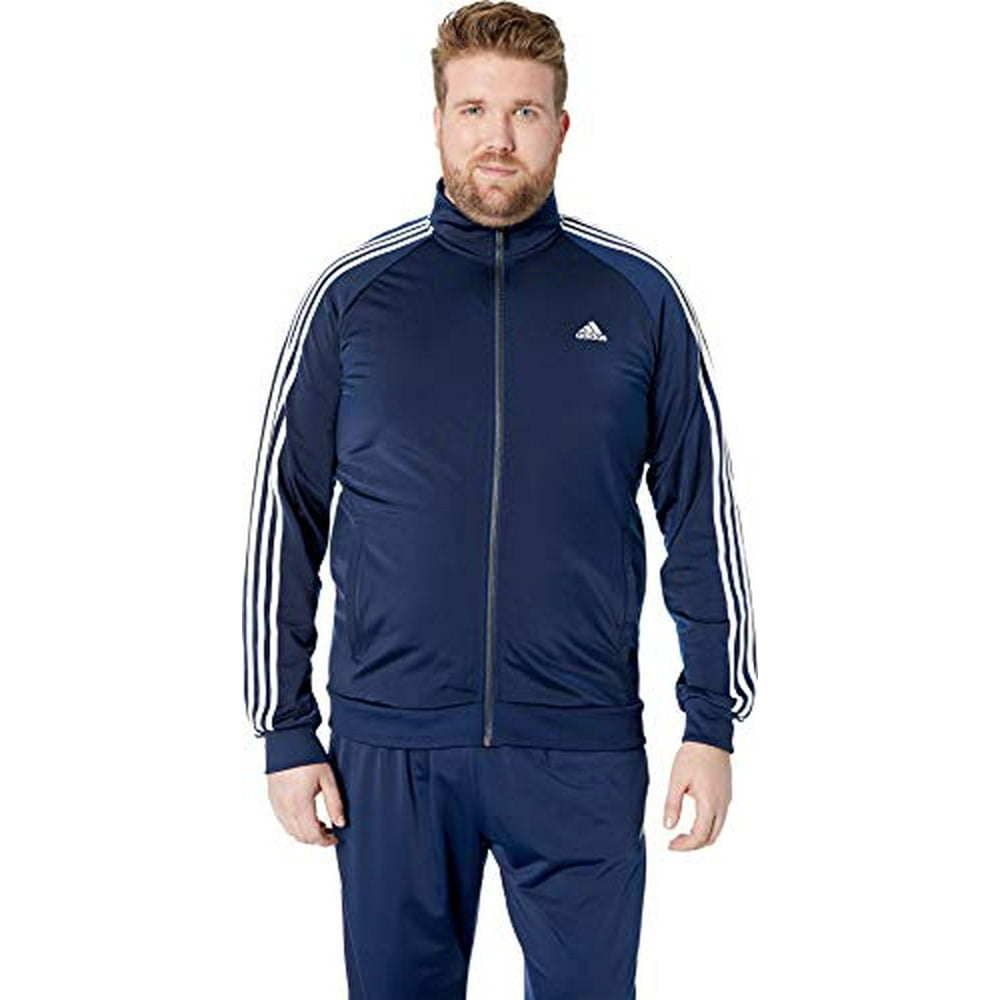 Adidas Adidas Essentials 3Stripe Tricot Track Jacket Mens