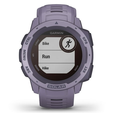 Garmin - Instinct Solar Smartwatch 45mm Fiber-Reinforced Polymer - Orchid